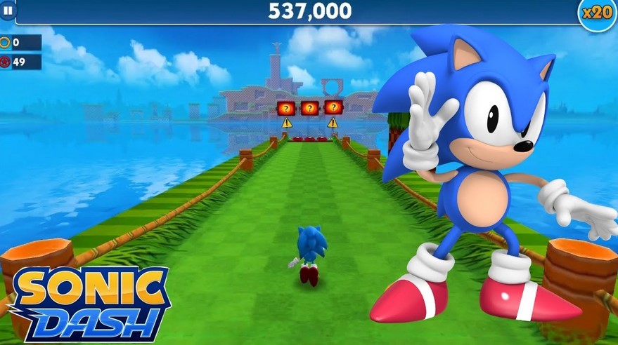 Game Sonic Dash (YouTube)